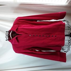 Christopher and Banks corduroy shirt